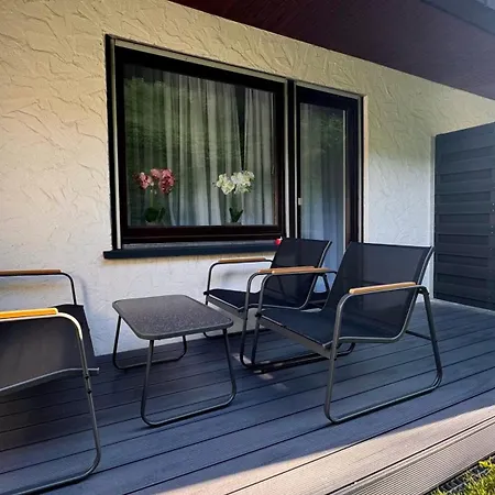 Haus Schanzenblick Gaestezimmer 7 Mit Bad Und Terrasse 3* Schonach im Schwarzwald